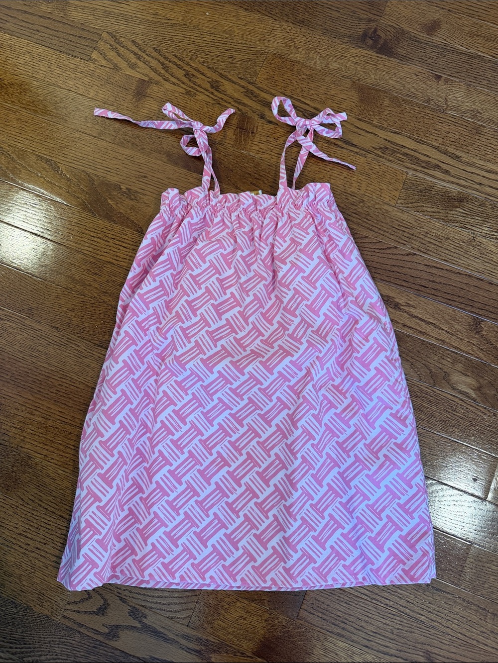The Beaufort Bonnet Pink Tie Dress.